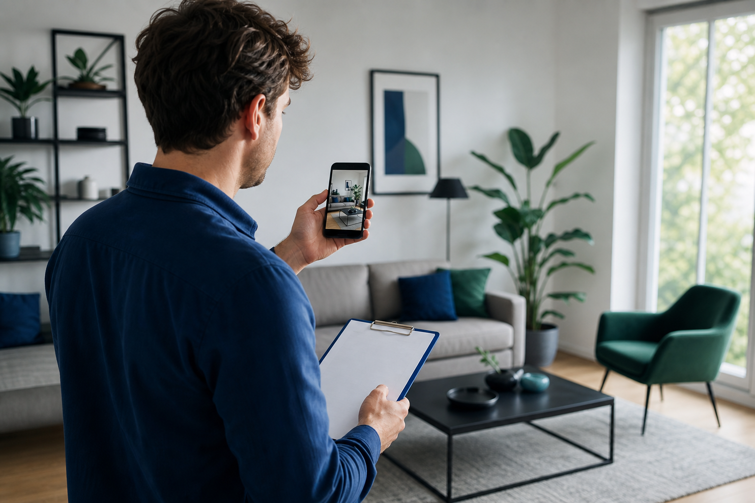 Mieter dokumentiert Wohnung mit App — Miet-Akte Startseite